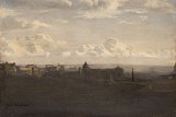 8. Paul Flandrin, {Vue de Rome depuis le Pincio}, 1834