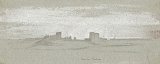 3. Paul (?) Flandrin, {Ruines dans la campagne romaine}