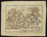 Attribué à Joseph-Ignace-François Parrocel, {Le Rapt de Proserpine}