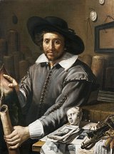 Artiste français ou italien, XVIIe siecle, {Portrait de François Langlois, dit Ciartres}, vers 1630-1635