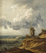 {Le Moulin d'Argenteuil}, vers 1830
