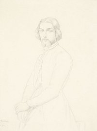2. Hippolyte (ou Paul ?) Flandrin, {Portrait présumé de Raymond Balze}, 1840