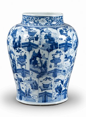 {Jarre}, Jingdezhen Kangxi, 1685-1700