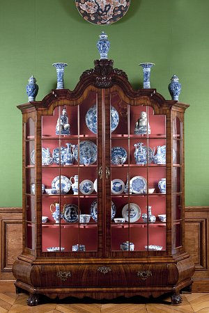 Cabinet pour les porcelaines, salle à manger, hôtel Turgot, Paris