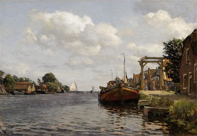 3. Willem Bastiaan Tholen, {Vue d'Oude Wetering}, 1904